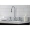 Kingston Brass KS2981ZX Millennium Widespread Bathroom Faucet W/ Brass Pop-Up, Chrome KS2981ZX - alternate 5